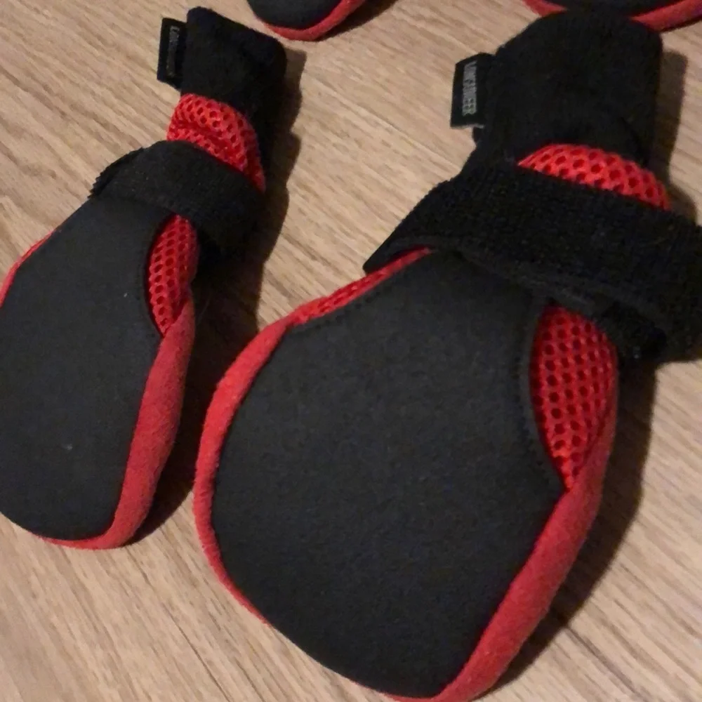 Lonsuneer Dog Foot Protectors & A Harness Size Medium
